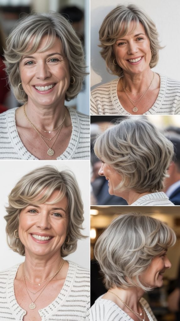 The Layered Lob (Long Bob)