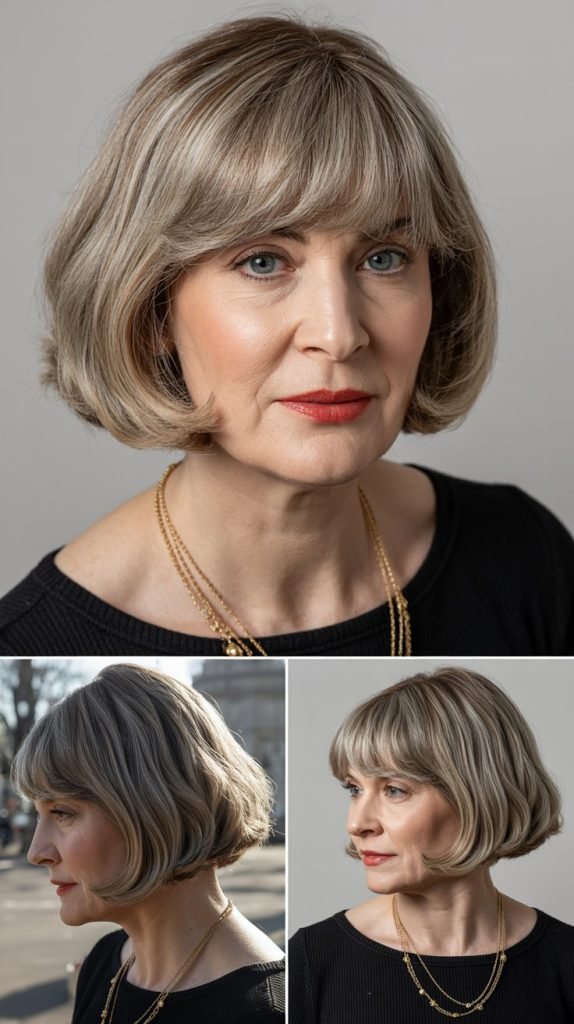 32. Classic Bob with Bangs