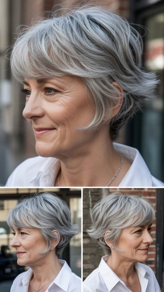 14. Razored Bob with Texture