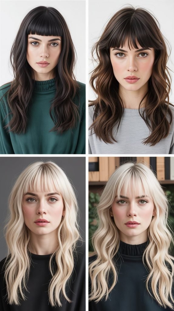 Edgy Wolf Cut With Micro Fringe