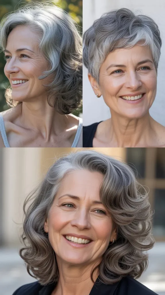 Embracing Natural Gray and Silver