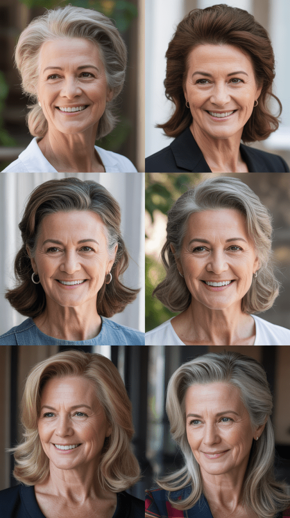 Layered Shag with Copper Highlights