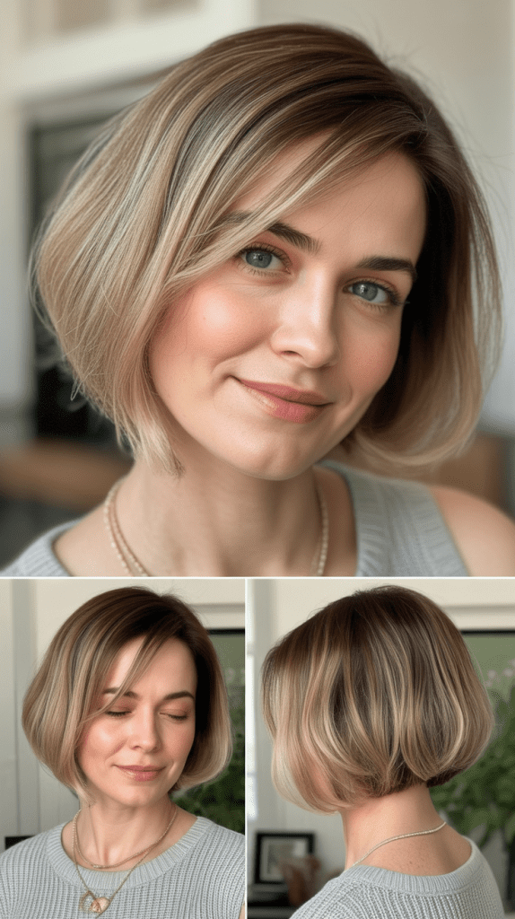 Bob with Balayage