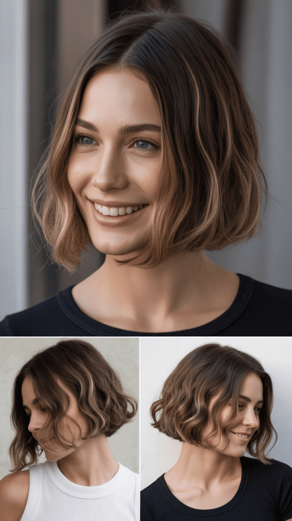 Chin-Length Bob with Hidden Undercut