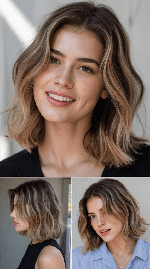 Chin-Length Cut with Scrunched Texture