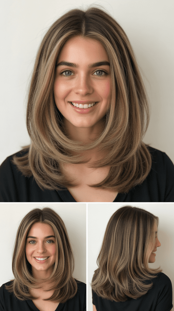 Layered Cut with Middle Part