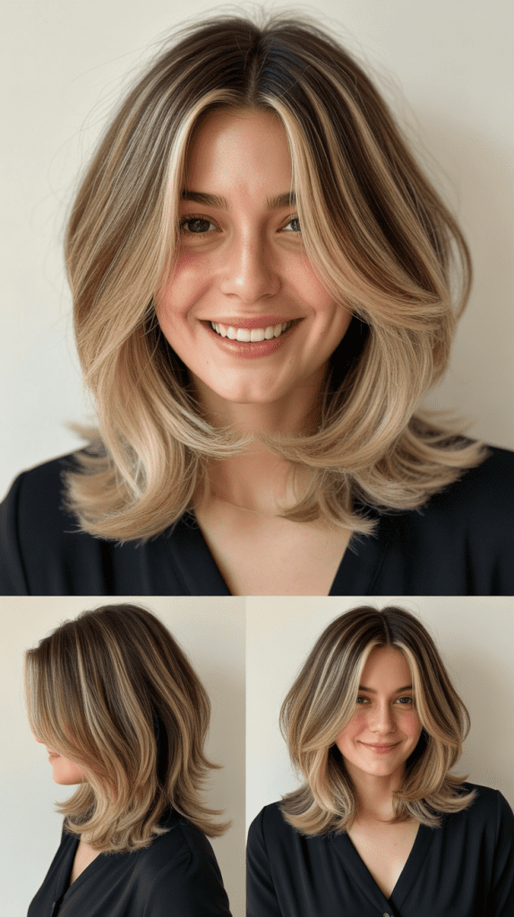 Layered Lob (Long Bob)