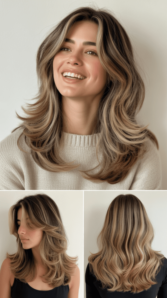 Layered with Wispy Ends