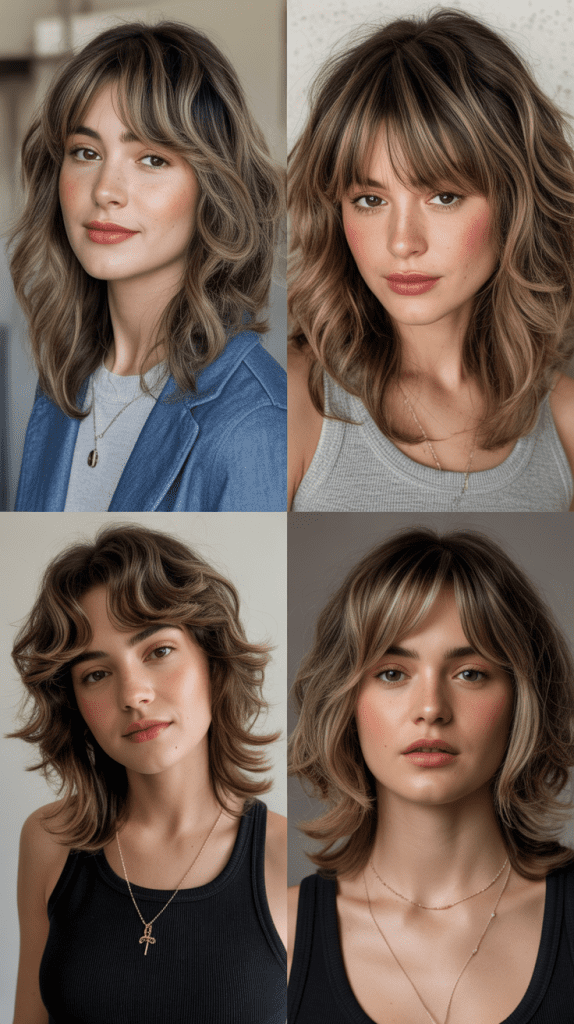 Razored Layers With Piecey Bangs