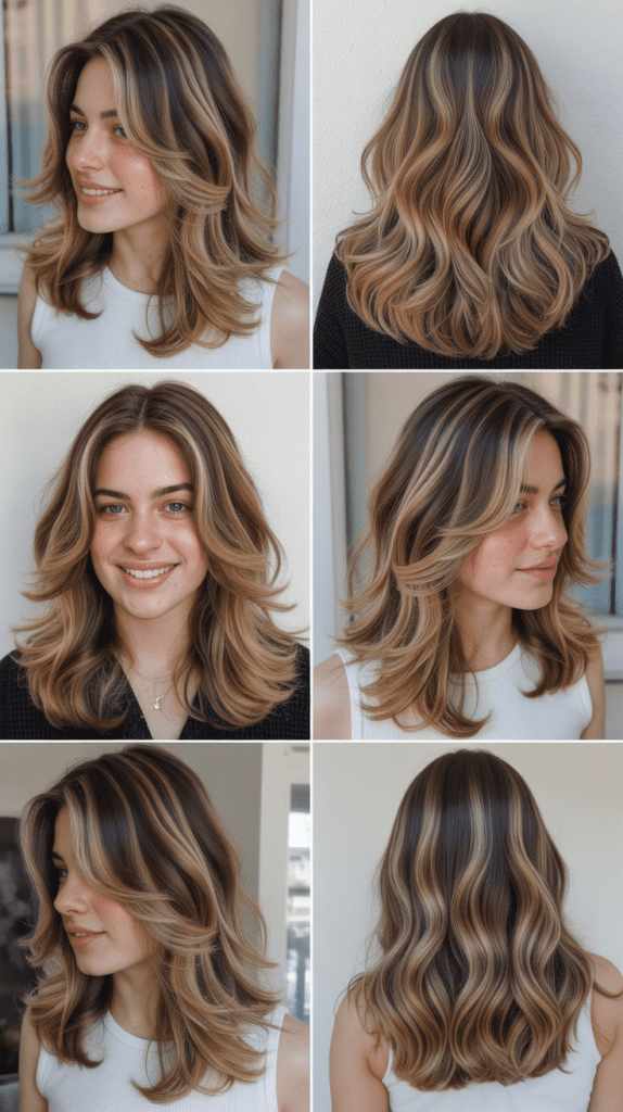 Balayage with Layers for Enhanced Dimension
