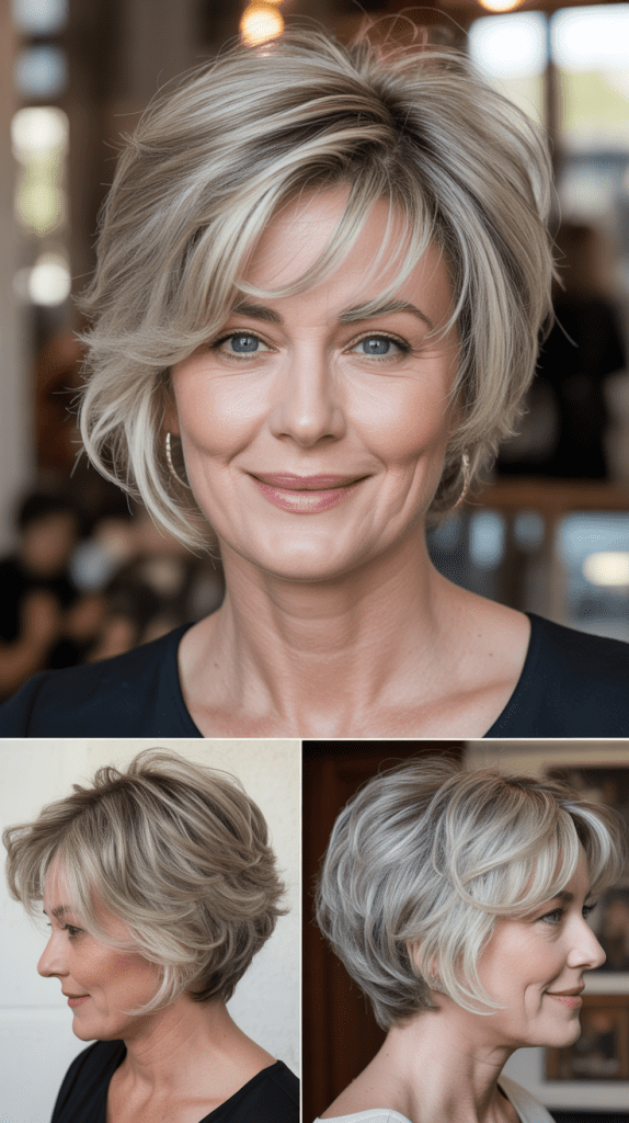 Wispy Layered Bob