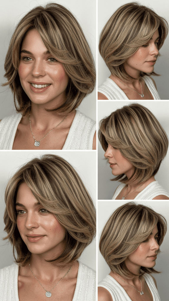 Soft Layered Long Bob