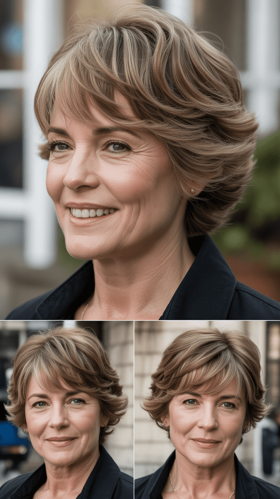 Textured Fringe Wispy Bangs