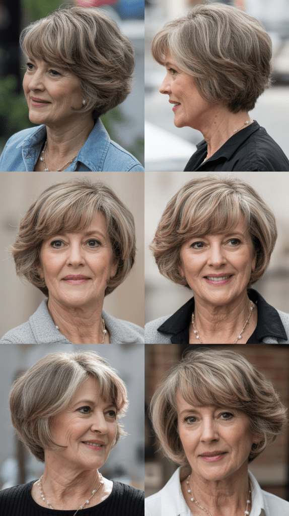 Bobbed with Face-Framing Layers: Strategic Softness