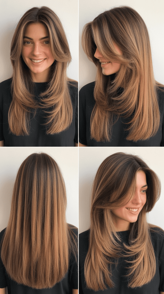  Layered Shoulder Graze