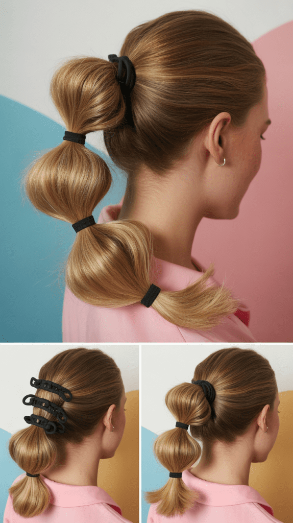  Bubble Ponytail