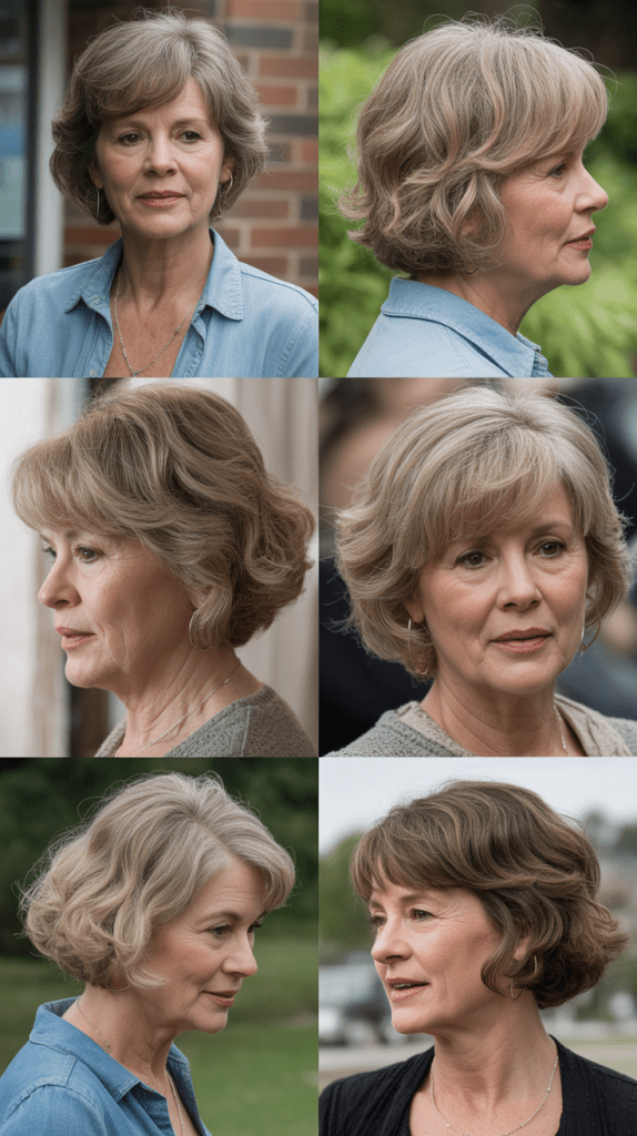 Textured Choppy Bob: Effortless Movement