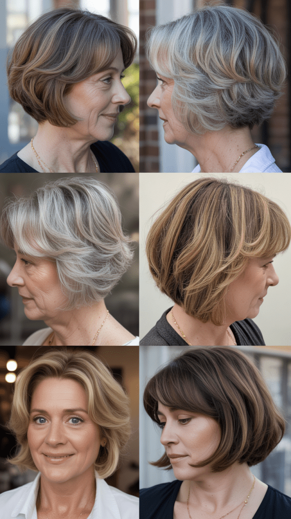 Bob with Highlights: Dimensional Depth