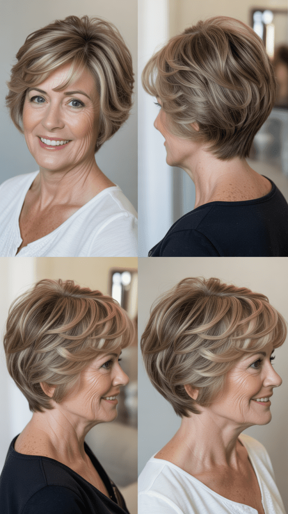 Stacked Bob: Volume at the Crown