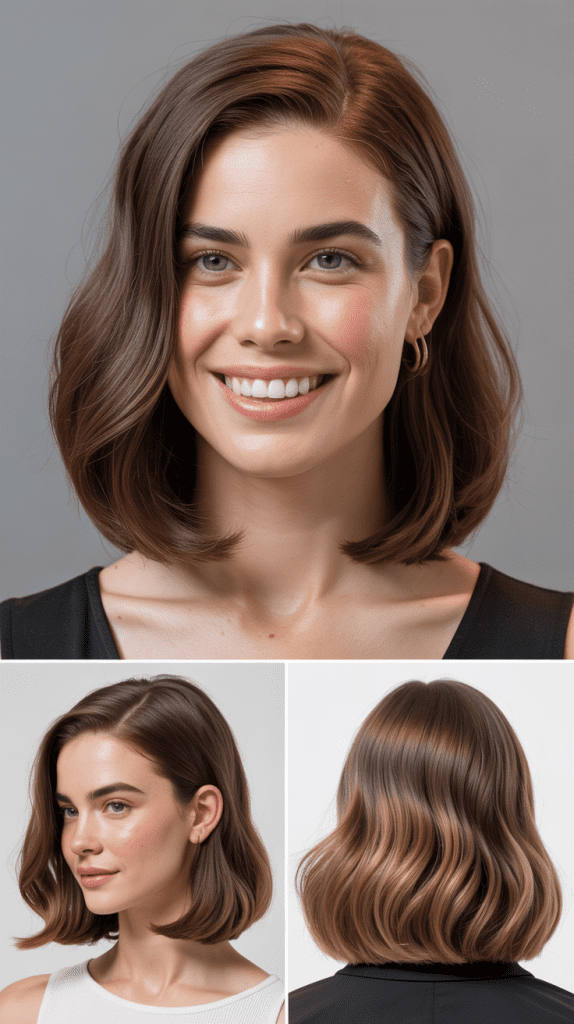 Classic Shoulder-Length Long Bob