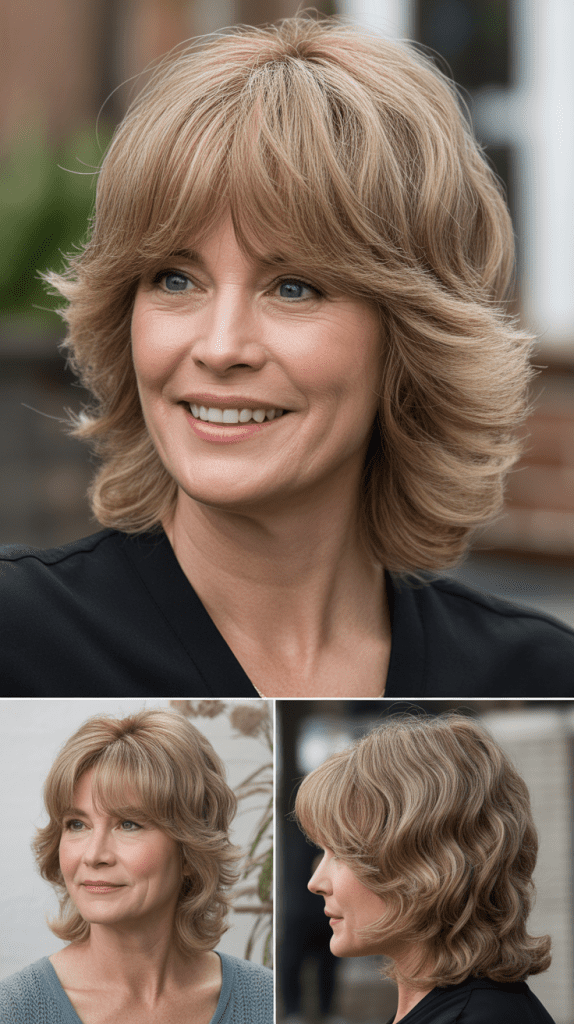 Soft Feathered Bangs