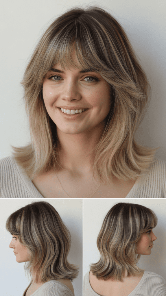Layered Cut with Wispy Fringe