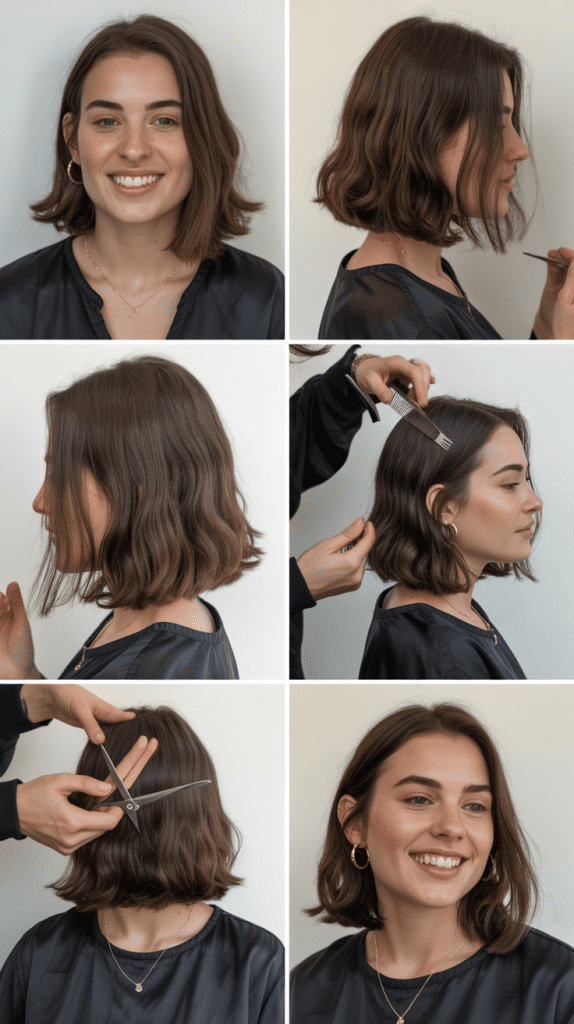 Transitioning to a Blunt Bob from Longer Hair
