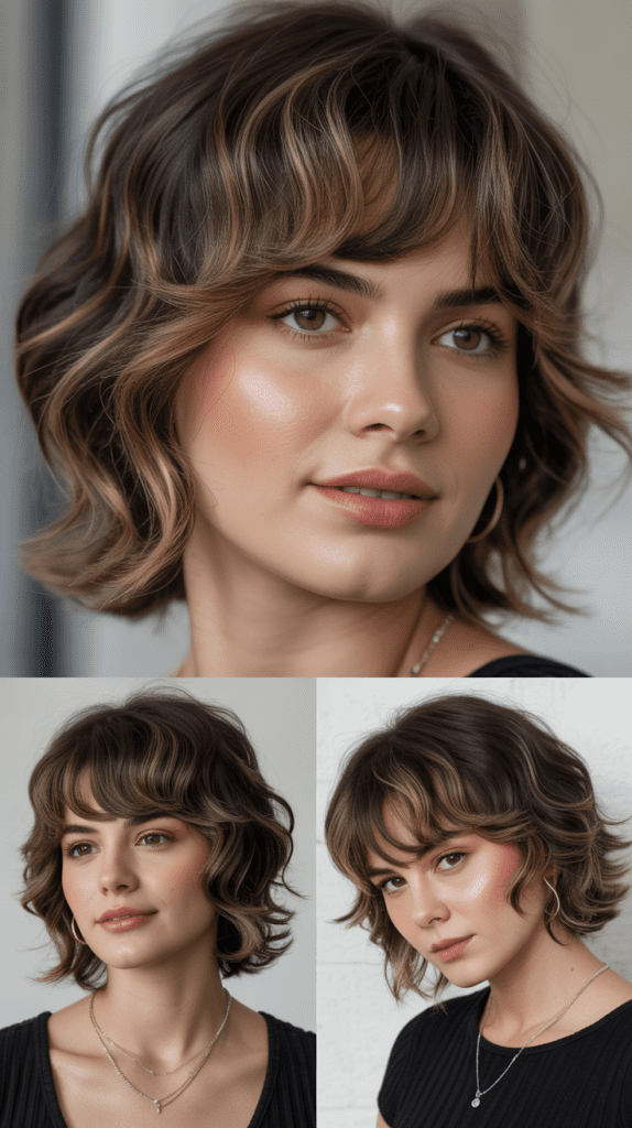 Edgy Shag With Micro Fringe