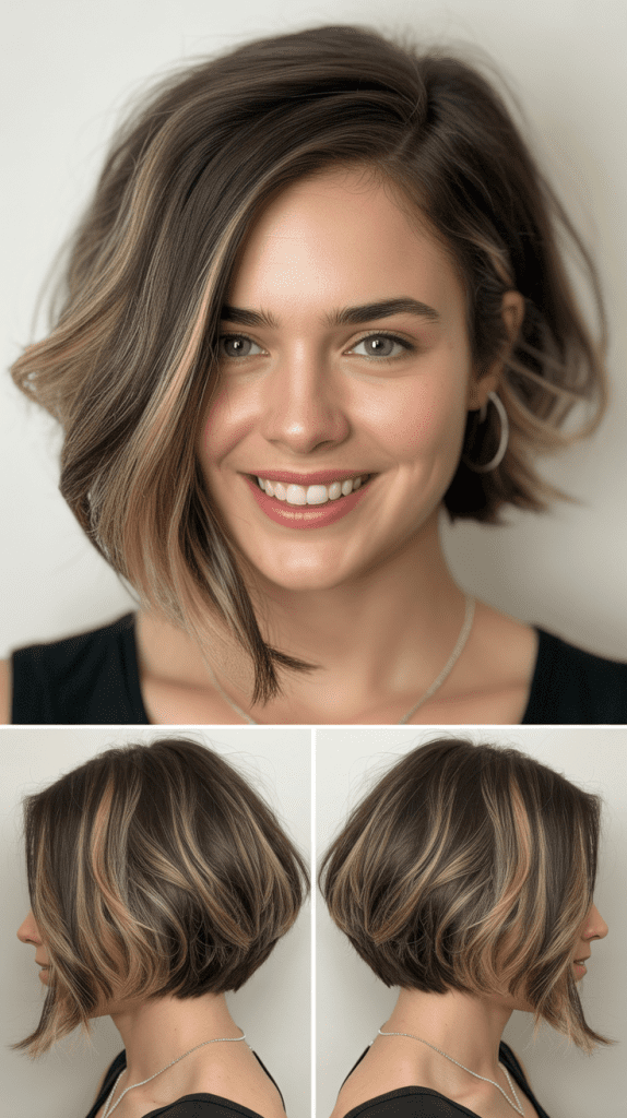 Asymmetrical Long Bob