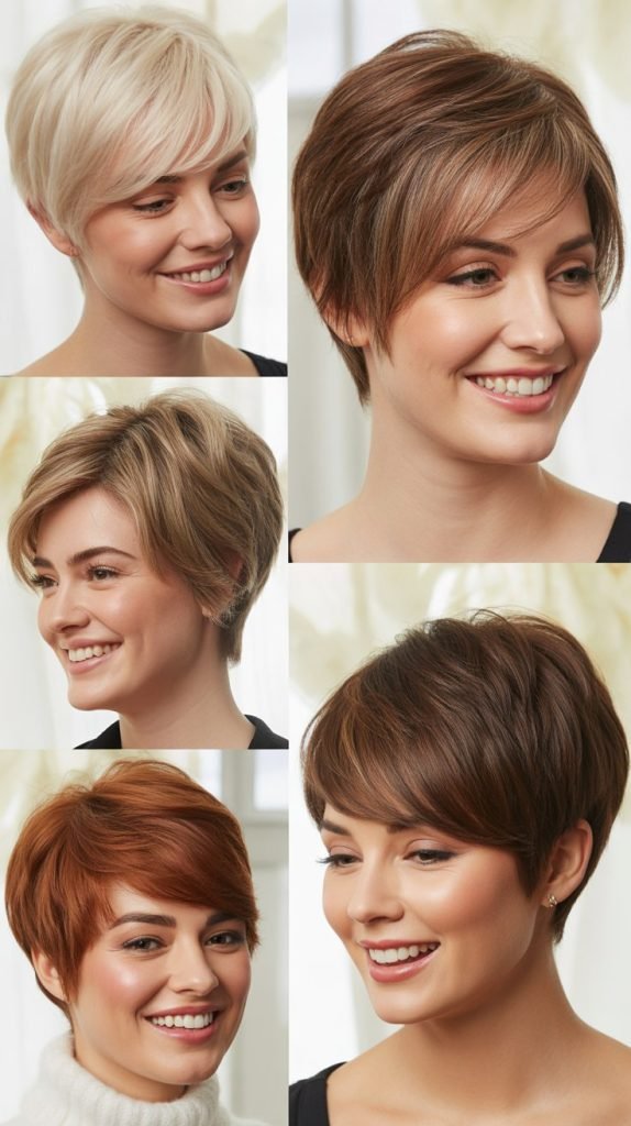  Wavy Lob with Curtain-Style Face Layers