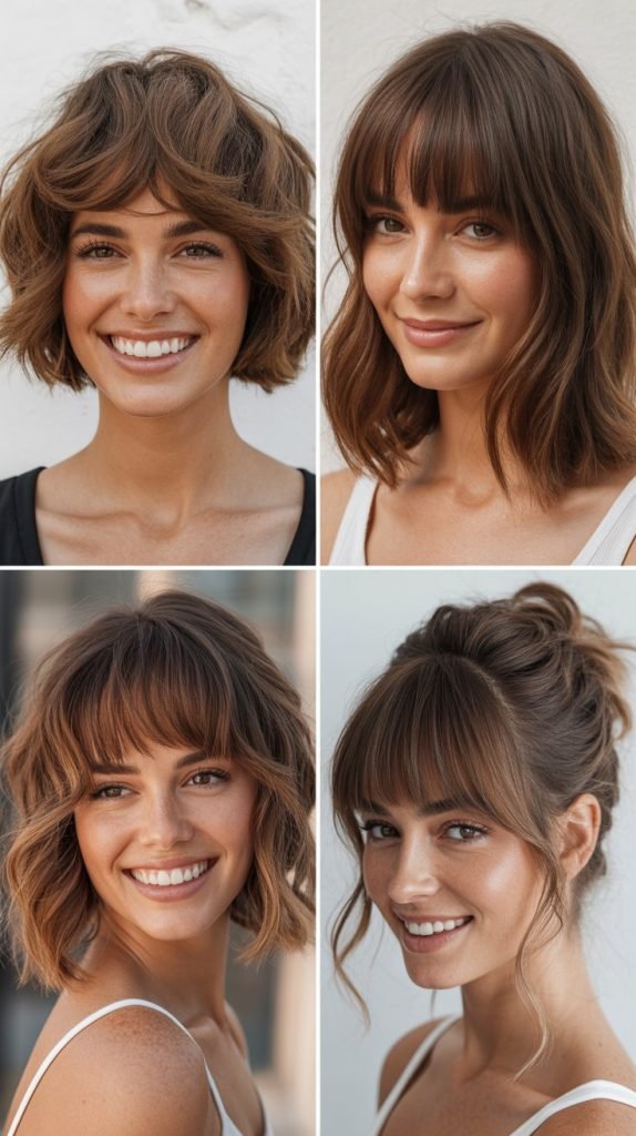 Piece-y Choppy Bangs