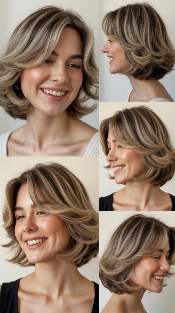 Soft Layers For Fine Hair