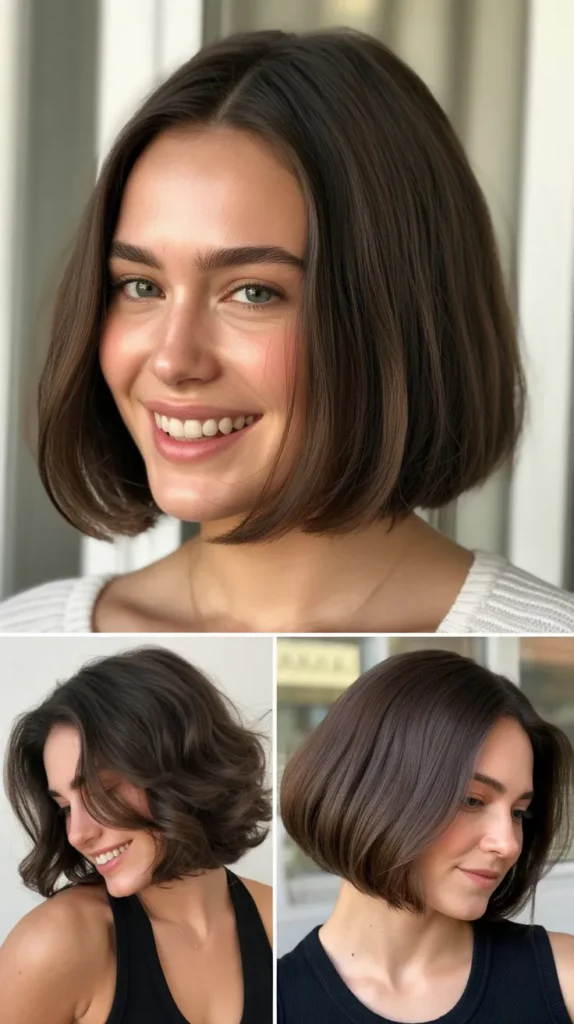Blunt Bob for Thick Hair: Managing Volume with Style