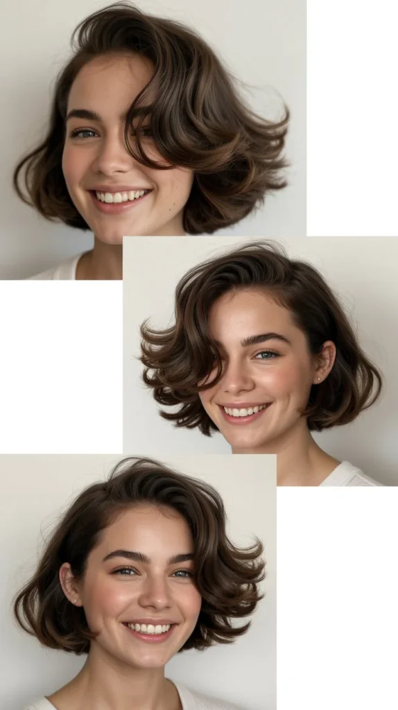 Chin-Length Bob with Volume at Ends