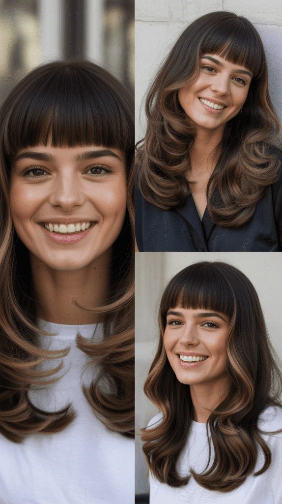 Shaggy Bangs With Loose Layers