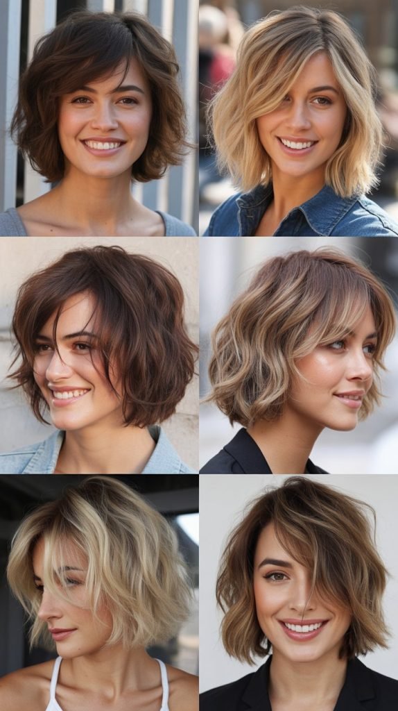  Shaggy Layered Bob