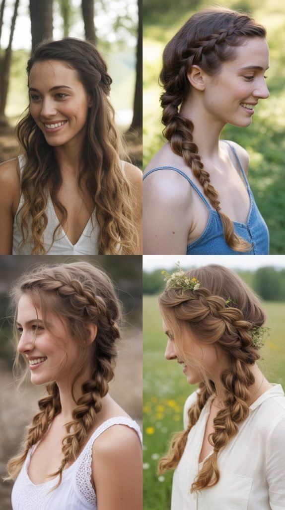  Romantic Waterfall Braid