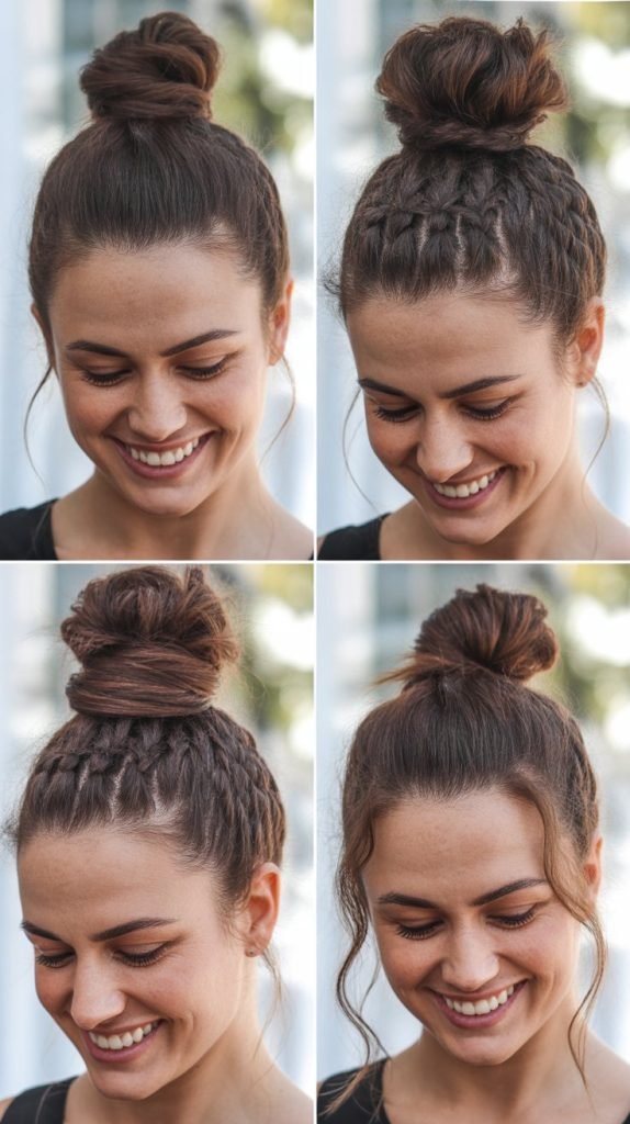 Half-Up Top Knot