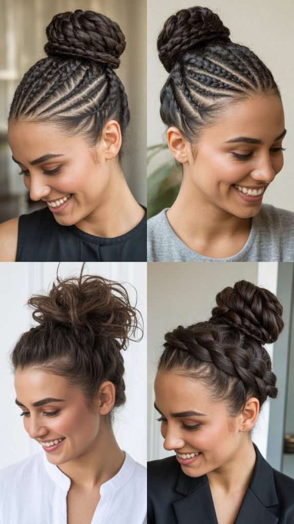  Braided Bun Combo