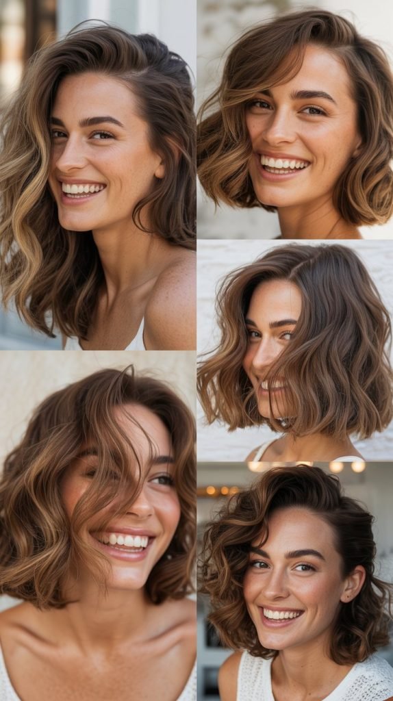  Bouncy Blowout with Round Brush