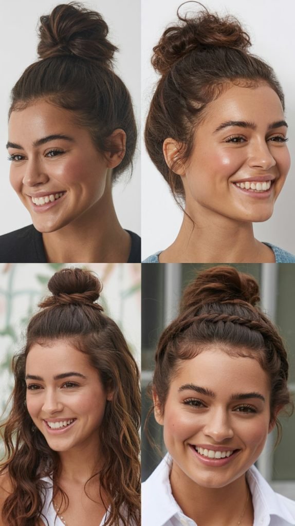 Half-Up Top Knot