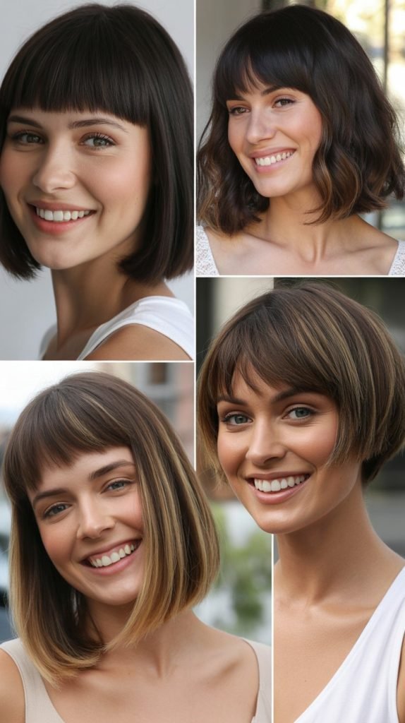 Bob with Full Bangs