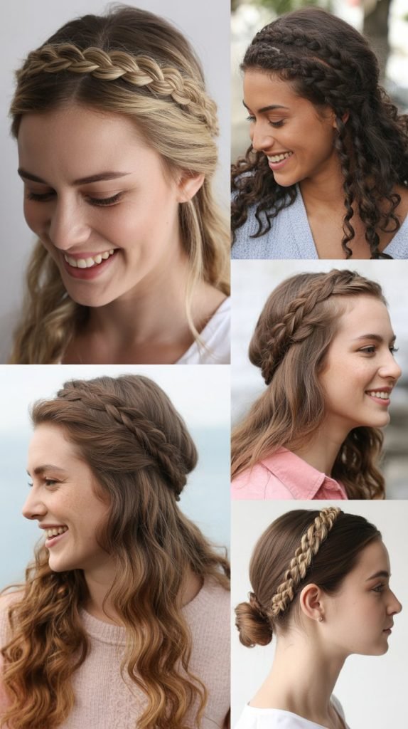 Braided Headband Style