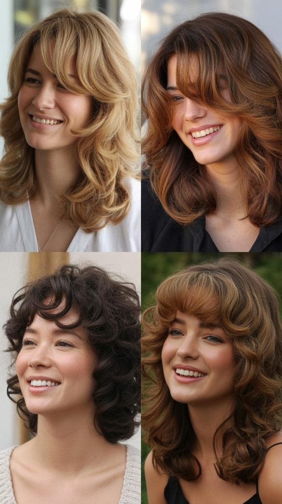  Layered Waves with Bardot-Inspired Framing