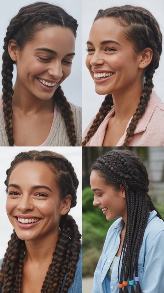 The Braided Pigtails