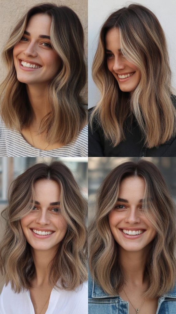 Long Bob with Babylights