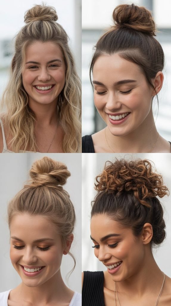 Half-Up Top Knot