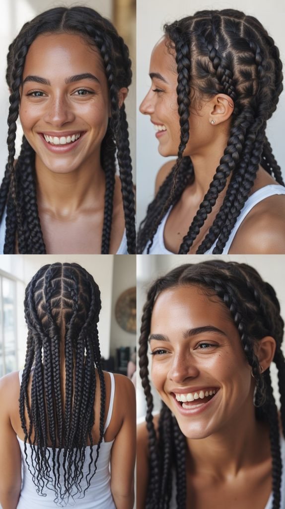 Double Dutch Braids