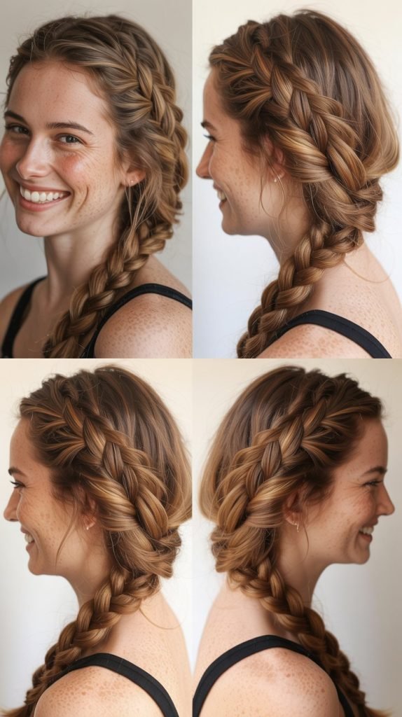 Side Fishtail Braid