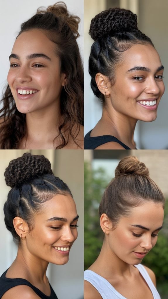 Half-Up Top Knot